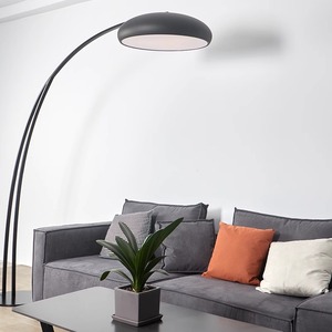 โคมไฟตั้งพื้น LED ปรับความสูงได้ สีขาวเย็น ฐาน E27 ดีไซน์ทันสมัย โคมไฟข้างโซฟาห้องนั่งเล่น ใช้ในบ้าน - Product Image 3
