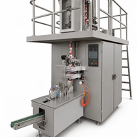 Machine de remplissage et de scellage de jus et de boissons entièrement automatique, pneumatique et écoénergétique avec garantie après-vente.