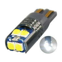 Ampoule LED T10 6LED 6smd 3030 Canbus Wedge pour éclairage intérieur de stationnement, ampoule LED W5w, éclairage LED pour véhicules