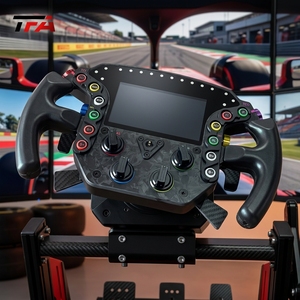 Volante de Carreras Profesional con Pantalla LCD para Simulador de Carreras IRacing <span class=keywords><strong>Assetto</strong></span> <span class=keywords><strong>Corsa</strong></span> ACC, Cabina de Simulación OEM ODM Moza - Product Image 2
