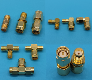 Pour les adaptateurs SMA Jack en laiton ou prise pour SMA Jack ou prise boîtier en acier inoxydable pour les applications PCB et RF - Product Image 1