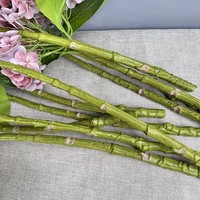 Kunstmatige enkele latex real touch donkere faux hortensia bloemen herfstkleurverloop bloemen voor bruiloft tafel huis feest decoratie
