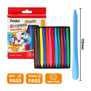 Crayones Resistentes a las Roturas, Fáciles de Agarrar, Triangulares, Juego de 24/12 Colores para Niños Pequeños, Herramientas de <span class=keywords><strong>Dibujo</strong></span> Creativo - Product Image 2