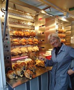 Профессиональная встраиваемая электрическая печь-гриль для жарки курицы, 4000 Вт, большая вместимость, энергосберегающая, высокотемпературная - Product Image 4