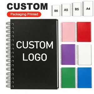 Services d'auto-édition : Impression personnalisée de carnets A5 à couverture rigide avec spirale et bords pulvérisés - Product Image 1