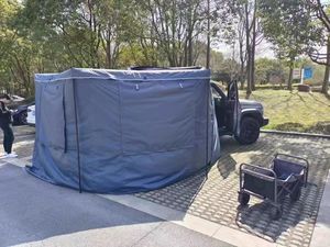 Car <b>Canopy</b> 2M 2.5M Free Standing Vehicle 270 360 Degree Waterproof Car Side Rear <b>Tent</b> Awning with Walls Door - Product Image 5