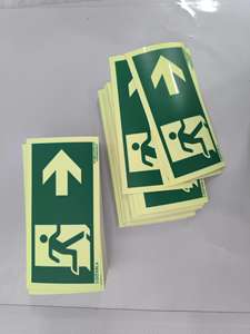 Señal <span class=keywords><strong>de</strong></span> <span class=keywords><strong>Salida</strong></span> <span class=keywords><strong>de</strong></span> <span class=keywords><strong>Emergencia</strong></span> Luminosa en la Oscuridad, Adhesivo <span class=keywords><strong>de</strong></span> Seguridad, Señal <span class=keywords><strong>de</strong></span> Tráfico con Película Reflectante, Advertencia <span class=keywords><strong>Fotoluminiscente</strong></span> - Product Image 3