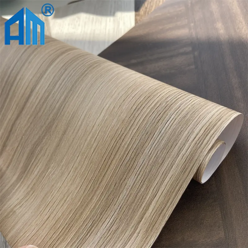 Wooden Grain Decoration PVC Film Wood Grain PVC Lamination Film Furniture Floor Protective PVC Film