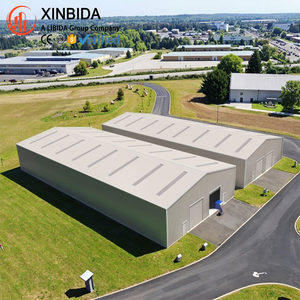 Недорогая стальная конструкция, модульная сборная мастерская, Промышленный Склад, дизайн сарая - Product Image 1