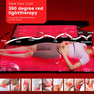 Ideatherapie Full Body Led Light Slaapzak Infrarood Licht Therapie Pad Voor Thuisgebruik Gericht Op Handen Voor Pijnverlichting - Product Image 1