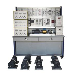 Banc de formation pour moteur électrique, matériel pédagogique pour l'enseignement professionnel et les laboratoires de technologie - Product Image 1