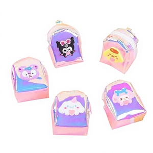 Nuevo Monedero Transparente para Niños de <span class=keywords><strong>Sanrio</strong></span>, con Cierre de Cremallera, Mini Cartera Portátil, Diseño de Dibujos Animados - Product Image 1