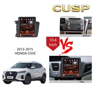 Kits de paneles, marco de variedad, marco de reproductor de radio para coche, tablero de instrumentos, 9,7 pulgadas, Android auto para HONDA CIVIC 2012-2016 SIM + FM + AM - Product Image 2