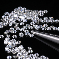 Starsgem Gevşek Mozanit Taşı 0.8mm - 3mm DEF VS VVS Yuvarlak Brilyant Kesim Sentetik Mozanit Toptan Satış