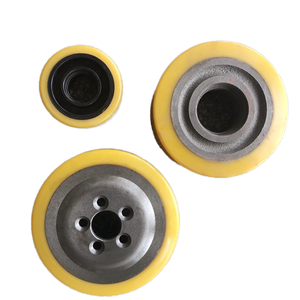 HELI CQD ยางล้อโพลียูรีเทน CQD ขนาด130X55มม.,ยางล้อโพลียูรีเทน PU ทนทานสำหรับรถยก HELI/รถบรรทุกพาเลท - Product Image 1