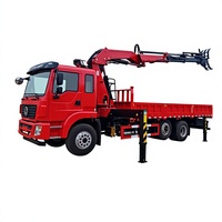 Grue de préhension hydraulique robuste pour camion, idéale pour la construction et la foresterie (vente en gros)
