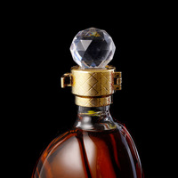 Vente directe usine SUNPEO CB-0081 Carafe à vin et whisky en verre épaissi, style minimaliste, design pistolet mitrailleur à talon haut