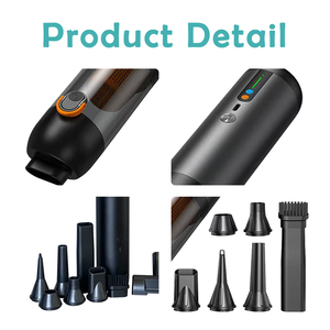 Aspirateur à main sans fil rechargeable JDA, aspirateur à poussière pour voiture, avec une forte aspiration pour la voiture et la maison - Product Image 5