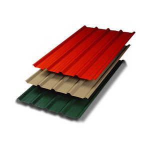 Tôle d'acier ondulée de 0.6mm de ventes directes d'usine de stock important - Product Image 1