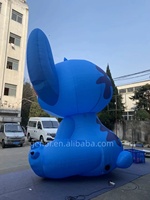 Poupée gonflable de dessin animé pour les fêtes et les anniversaires - avec lumières LED et options personnalisables