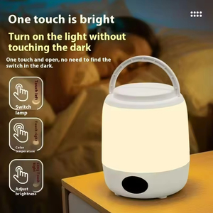 <span class=keywords><strong>USB</strong></span> có thể sạc lại LED Bảng Đèn Cắm Trại ánh sáng điều khiển từ xa ba màu nhiệt độ đèn cạnh giường ngủ ánh sáng ban đêm - Product Image 2