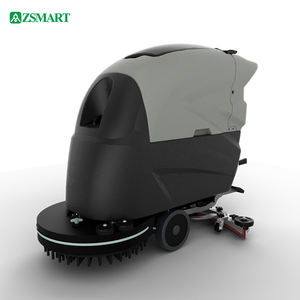 Fliesenboden-Reinigungsmaschine Gewerbliche Elektrische Bodenreinigungsmaschine mit Fahrerstand Elektrische Rotations-Bodenreinigungsmaschinen - Product Image 6