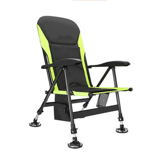 كرسي قابل للطي محمول للاستخدام الخارجي، كرسي صيد قابل للطي، كرسي استرخاء للتخييم والشاطئ - Product Image 3