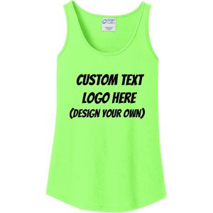 Camisetas sin mangas de algodón con estampado personalizado para mujer, diseño Lpc54tt, crea tu propio estilo único - Product Image 3