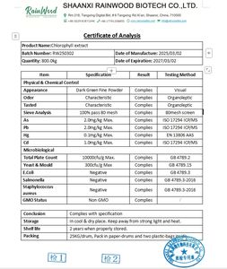 مسحوق الكلوروفيل العضوي الكلوروفيل E141 مسحوق الكلوروفيل التوت - Product Image 2