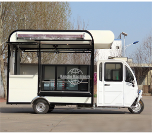 Camioneta de Comida Híbrida de 3 Ruedas con Freidora para Negocio de Pollo Frito y Papas Fritas - Product Image 2