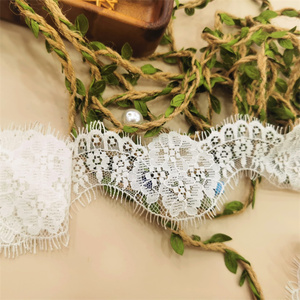 Il nuovo pizzo Voile ciglia elastiche viene utilizzato per accessori di abbigliamento decorazione accessori per biancheria intima e reggiseno accessori - Product Image 1
