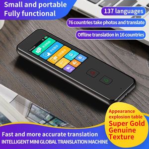 Traducteurs intelligents M10 137 en ligne 16 hors ligne pour voyages d'affaires, écran couleur, Wi-Fi 2.4G 5G, Bluetooth, <span class=keywords><strong>traduction</strong></span> de photos et de groupes de messages - Product Image 5