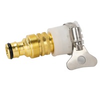 Adaptateur de robinet universel 3-en-1 pour tuyau d'arrosage, raccords de machine à laver et lavage de voiture, 15-23mm