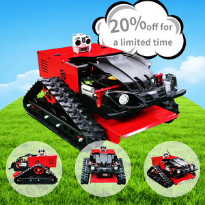 Tracked Remote Control Robotic Mower, 48V for Slope & Soft Terrain - Product Image 3