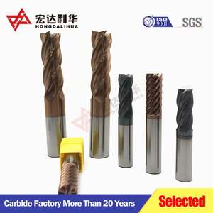 Fraise à queue HRC50 à 4 dents, de 4 mm à 12 mm, en alliage de carbure de tungstène, haute qualité pour un travail efficace - Product Image 6
