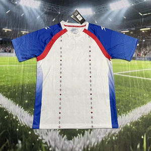 Maglia da <span class=keywords><strong>Calcio</strong></span> Personalizzata da Uomo Stampata All'ingrosso Stagione 26/27 Estiva Traspirante a Maniche Corte per Squadre Nazionali Casa/Trasferta - Product Image 4