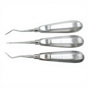 ชุดอุปกรณ์ถอนฟันสแตนเลส 3 ชิ้น ยี่ห้อ Heidbrink รุ่น H1 แบบตรง, H2 แบบซ้าย, H3 แบบขวา สำหรับทันตแพทย์ - Product Image 1