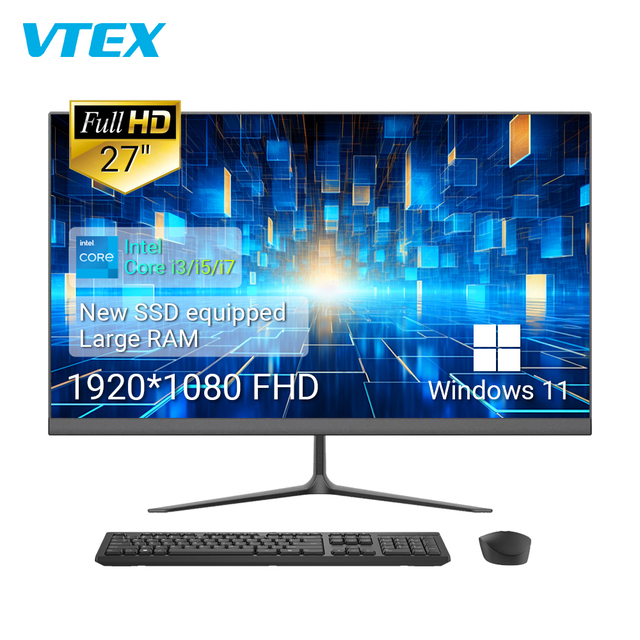 Oem Hot Selling All-In-One Computer Full Size 21.5 23.8 27'' Desktop All in One Pc Manufacturer Look for Partners at a Low Price