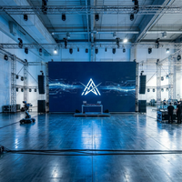 Sistema de Pantalla LED Portátil RAYBO P2.6 P3.91, Kit de Video Wall LED HD para Interiores, Paneles de Pantalla LED para Alquiler y Escenarios