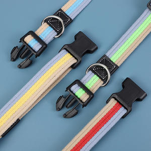 <span class=keywords><strong>Collar</strong></span> de Perro de Nailon y Lona Desprendible, Superventas 2025, Personalizable, Clásico, Ajustable, Sólido, para Entrenamiento y Senderismo - Product Image 2