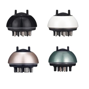 Peigne à huile essentielle pour massage du cuir chevelu en silicone portable, équipement de massage pour salon de beauté - Product Image 2