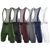 Nuevos Culottes de Ciclismo Acolchados 5D Transpirables de Spandex/Poliéster, Elásticos en 4 Direcciones, Ajustados, Sin Costuras, para Hombre y Mujer
