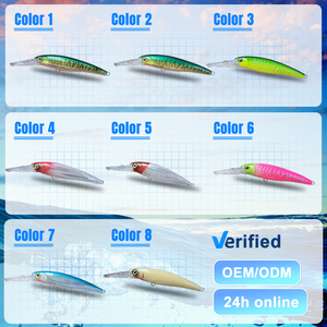 Señuelo de <span class=keywords><strong>Pesca</strong></span> MISTER LURE Big Lip, Señuelo Duro de Plástico para <span class=keywords><strong>Pesca</strong></span> de <span class=keywords><strong>Lubina</strong></span> y Atún en Agua Salada, 16.5cm 29.2g, Señuelo Minnow Duradero de Buceo Profundo - Product Image 4