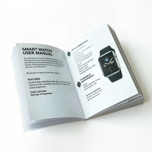 Libretto di carta piegato stampato <span class=keywords><strong>bianco</strong></span> <span class=keywords><strong>nero</strong></span> personalizzato Mini manuale utente del libro di istruzioni con stampa a colori - Product Image 6