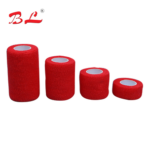 Non Woven Elastic Self Adhesive Wrap Tape Sports <strong>First</strong> <strong>Aid</strong> Cohesive <strong>Bandages</strong> for Wrist Ankle Sprains Horse <strong>Bandage</strong> - Product Image 5