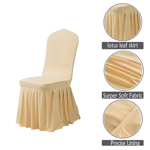 <span class=keywords><strong>Funda</strong></span> de <span class=keywords><strong>Silla</strong></span> Lavable <span class=keywords><strong>Beige</strong></span> Antideslizante, <span class=keywords><strong>Funda</strong></span> de <span class=keywords><strong>Silla</strong></span> de Comedor Elástica y Gruesa, <span class=keywords><strong>Funda</strong></span> Universal para <span class=keywords><strong>Silla</strong></span> de Boda, Hotel, Banquete - Product Image 6