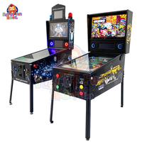 Máquina de Pinball Virtual Retro de 49 Pulgadas 4K con 10 Solenoides y Motor de Vibración con Respuesta Táctil para el Hogar