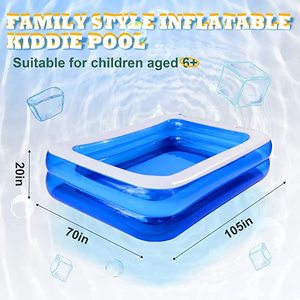 Chất lượng cao vườn siêu lớn PVC Inflatable gia đình hồ bơi mùa hè bên tắm hồ bơi trong nhà hoặc ngoài trời sân sau - Product Image 6