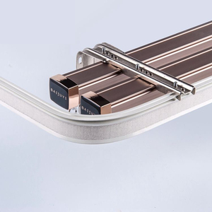 Iksun Phụ Kiện Thanh treo rèm hạng nặng Thanh treo rèm đôi đường ray rèm nhôm gắn trần cho hộ gia đình - Product Image 6