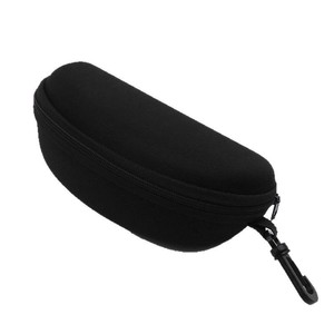 2025 nouveauté Portable lumière Style frais tricoté tissu EVA fermeture éclair étui à lunettes <span class=keywords><strong>pour</strong></span> personnalisable commandes en gros - Product Image 1